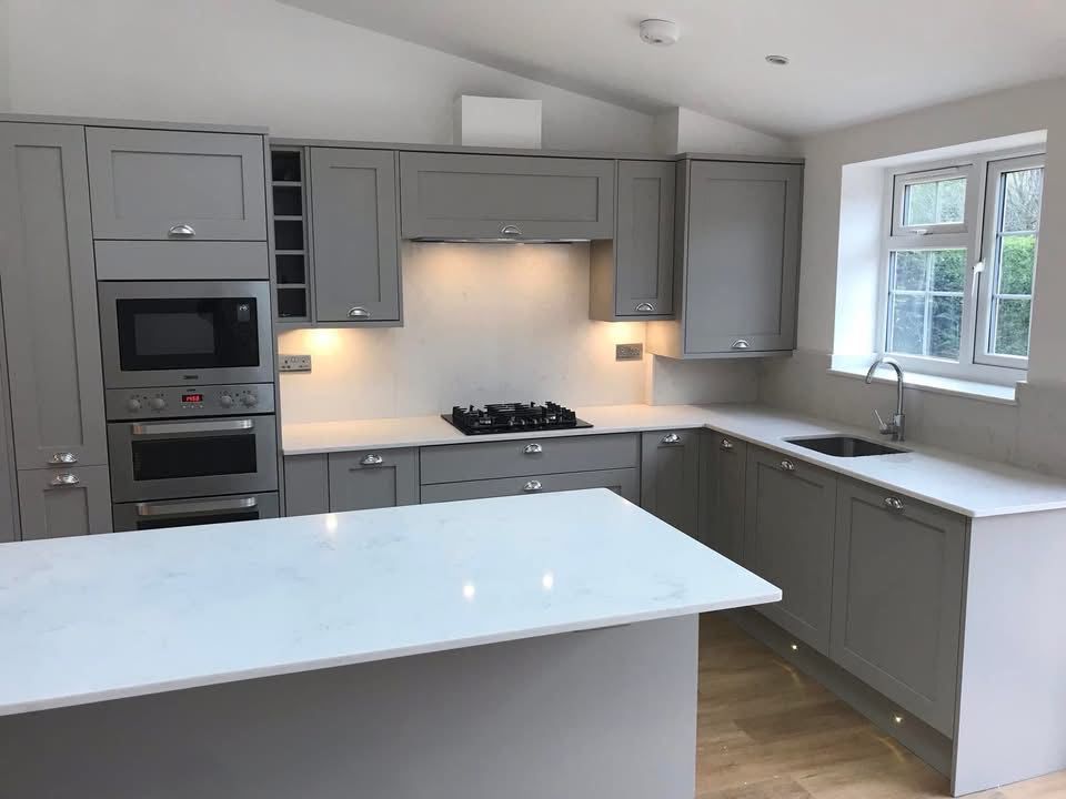 Professional kitchen fitting by SCR Property Services
